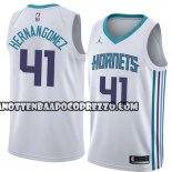 Canotte NBA Hornets Willy Hernangomez Association 2018 Bianco
