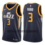Canotte NBA Jazz Ricky Rubio Icon 2017-18 Blu