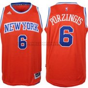 Canotte NBA Knicks Porzingis Arancione