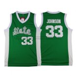 Canotte NBA NCAA Throwback Michigan State Spartans Johnson Verde