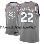 Canotte NBA Philadelphia 76ers Wilson Chandler Ciudad 2018-19 Gr