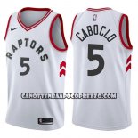 Canotte NBA Raptors Bruno Caboclo Association 2017-18 Bianco
