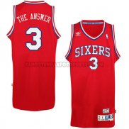 Canotte NBA Soprannome 76ers The Answer Rosso