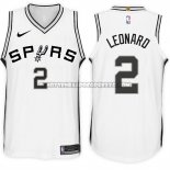 Canotte NBA Spurs Kawhi Leonard 2017-18 Blanc