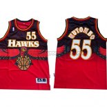 Canotte NBA Throwback Hawks Mutombo Rosso