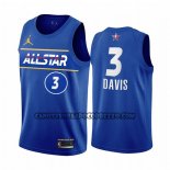 Canotte All Star 2021 Los Angeles Lakers Anthony Davis Blu