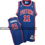 Canotte Detroit Pistons Isiah Thomas Retro Blu
