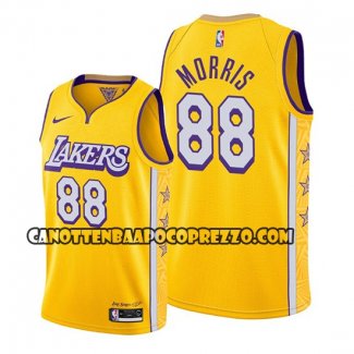 Canotte Los Angeles Lakers Markieff Morris Citta 2019-20 Or