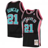 Canotte San Antonio Spurs Tim Duncan Mitchell & Ness 1998-99 Nero
