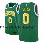 Canotte NBA Boston Celtics Jayson Tatum Earned 2018-19 Verde