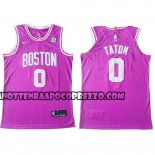 Canotte NBA Celtics Jayson Tatum Autentico Rosa