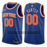 Canotte NBA Knicks Enes Kanter Icon 2017-18 Blu