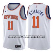 Canotte NBA Knicks Frank Ntilikina Association 2017-18 Bianco