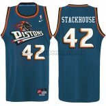 Canotte NBA Pistonss Stackhouse Blu