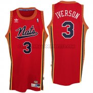 Canotte NBA Throwback Nata 76ers Iverson Rosso