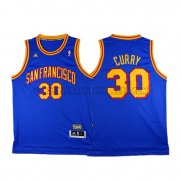 Canotte NBA Warriors Curry Azul
