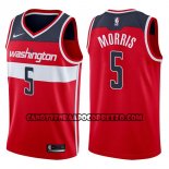 Canotte NBA Wizards Markieff Morris Icon 2017-18 Rosso