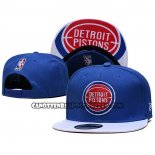 Cappellino Detroit Pistons Bianco Blu