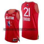 Canotte All Star 2020 Eastern Conference Joel Embiid Rosso