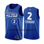 Canotte All Star 2021 Los Angeles Clippers Kawhi Leonard Blu