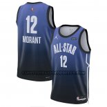 Canotte All Star 2023 Memphis Grizzlies Ja Morant NO 12 Blu