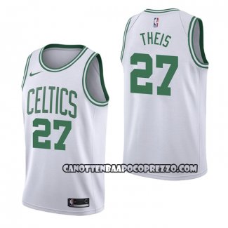 Canotte Boston Celtics Daniel Theis Association Bianco