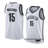 Canotte Brooklyn Nets Alan Williams Association 2018 Bianco