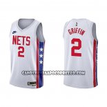 Canotte Brooklyn Nets Blake Griffin NO 2 Classic 2022-23 Bianco
