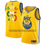 Canotte Golden State Warriors Juan Toscano-Anderson NO 95 2022 Statement Royal Special Messico Edition Or