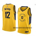 Canotte Indiana Pacers Damien Wilkins Statement 2018 Giallo