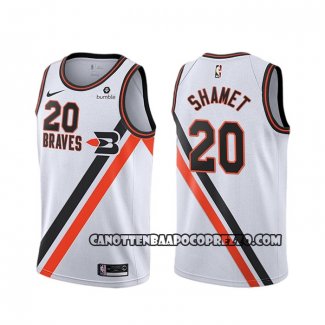 Canotte Los Angeles Clippers Landry Shamet Classic Edition 2019-20 Bianco