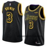 Canotte Los Angeles Lakers Corey Brewer Citta 2018 Nero