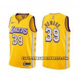 Canotte Los Angeles Lakers Dwight Howard Citta 2019-20 Giallo