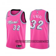 Canotte Miami Heat Shaquille O'neal Earned Rosa
