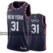 Canotte New York Knicks Ron Baker Citta 2019 Blu