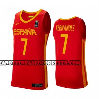 Canotte Spagna Jaime Fernandez 2019 FIBA Baketball World Cup Ros