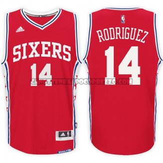 Canotte NBA 76ers Rodriguez Rosso