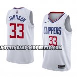 Canotte NBA Clippers Wesley Johnson Association 2018 Bianco
