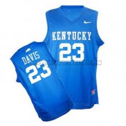 Canotte NBA NCAA Kentucky Wildcat Anthony Davis Blu