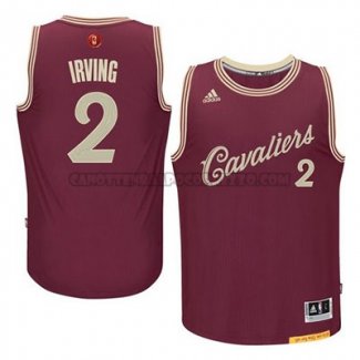 Canotte NBA Natale Cavaliers Irving 2015 Rosso