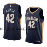 Canotte NBA Pelicans Alexis Ajinca Icon 2018 Blu