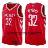 Canotte NBA Rockets Brandan Wright Icon 2017-18 Rosso