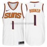 Canotte NBA Suns Devin Booker 2017-18 Blanc