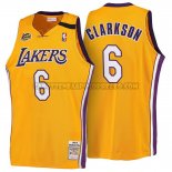 Canotte NBA Throwback 1999-00 Lakers Clarkson Giallo
