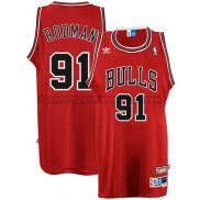 Canotte NBA Throwback Bulls Rodman Rosso