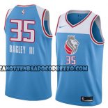 Canotte NBA Kings Bagley Iii Ciudad 2017-18 Blu