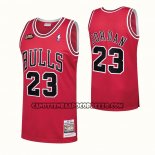 Canotte Chicago Bulls Michael Jordan NO 23 1997-98 NBA Finals Mitchell & Ness Rosso