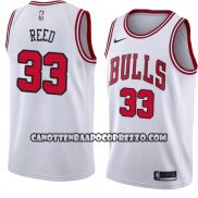 Canotte Chicago Bulls Willie Reed Association 2018 Bianco