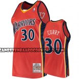 Canotte Golden State Warriors Stephen Curry 2009-10 Hardwood Classics Arancione