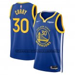 Canotte Golden State Warriors Stephen Curry NO 30 Icon 2022-23 Blu